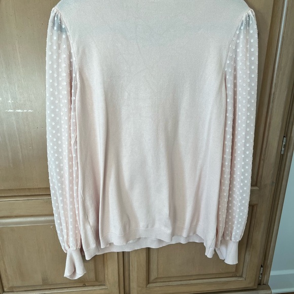 Adrianna Papell blush pink sweater - Picture 2 of 6